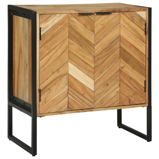 Skap Tre 70x35x75 cm Solid Tre Akasietre