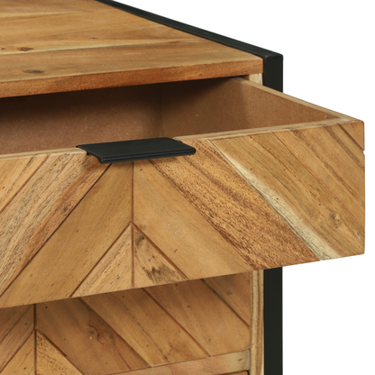 Kommode Tre 50x35x75 cm Massivt Tre Akasietre