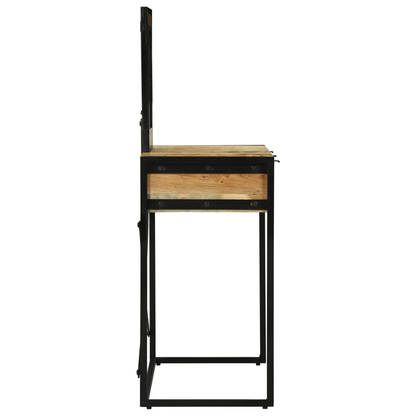 Sminkebord Tre speil 100x40x120 cm Solid Tre Akasietre