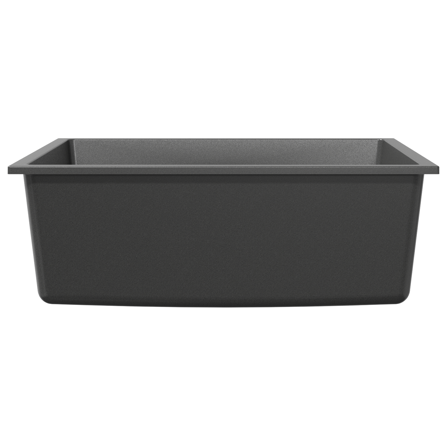 kjøkkenvask med overløpshull i Grå granitt