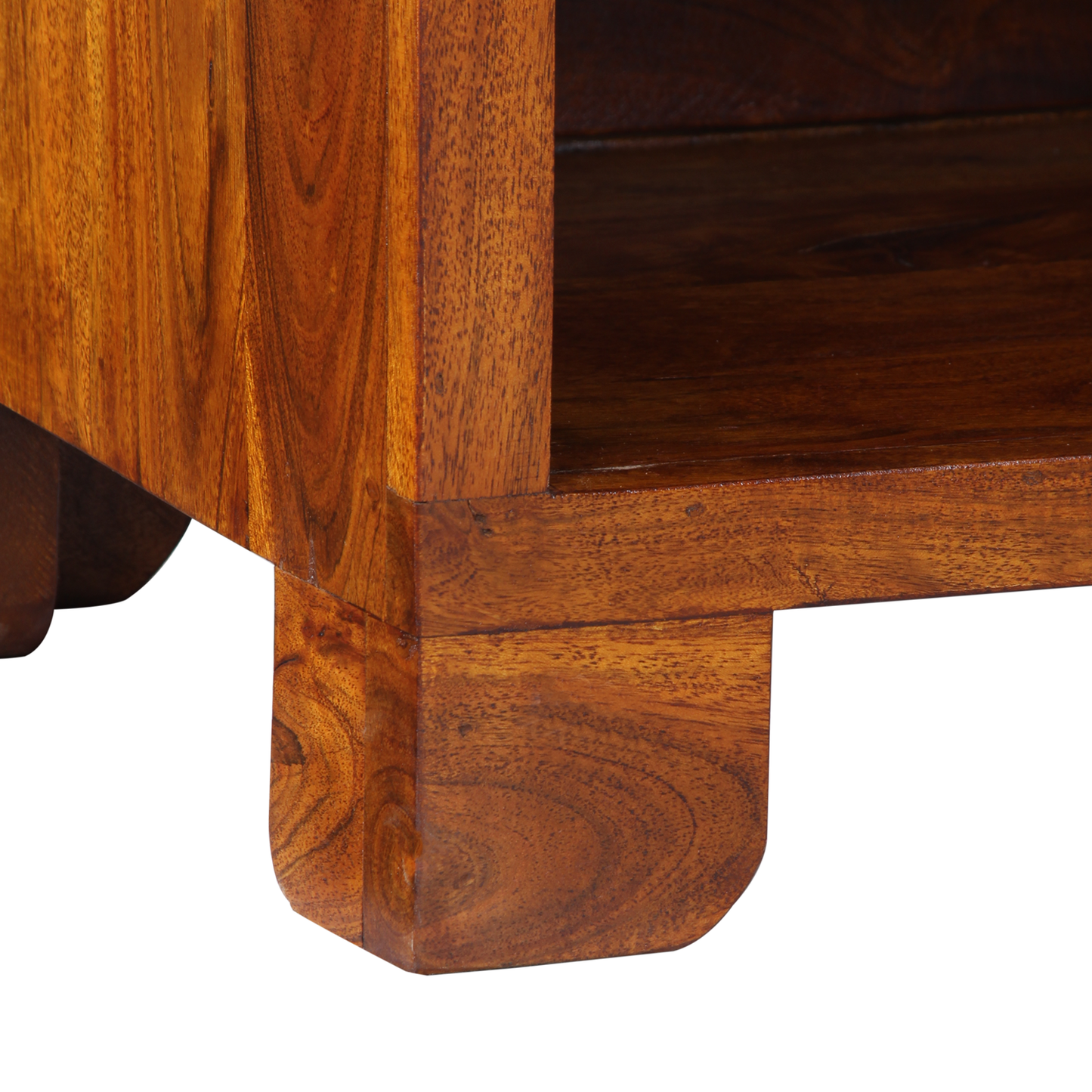 Sidebord Brun Honningbrun 40x35x75 cm Massivtre Akasie