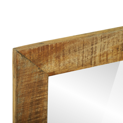 Badeværelsesspeil 50x22x70 cm Massivt Ruft Mangotre