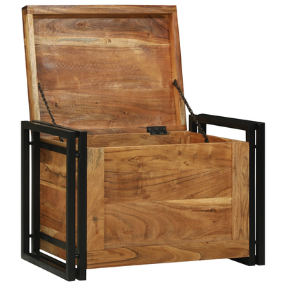 Oppbevaringsbenk 60x40x41 cm Solid Akasietre