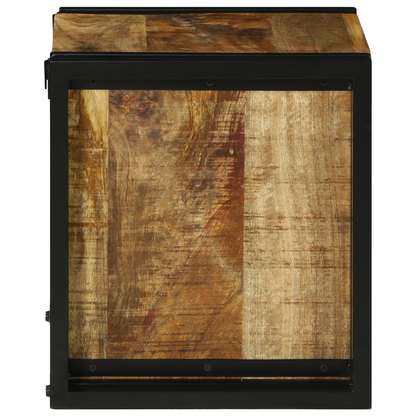 Vinstativ Vinreol 34.5 x 35 x 39 cm Solid Tre Ruftig mangotre