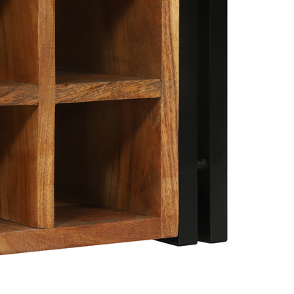 Vinstativ Vinreol 34.5x35x39 cm Massivt Akasietre