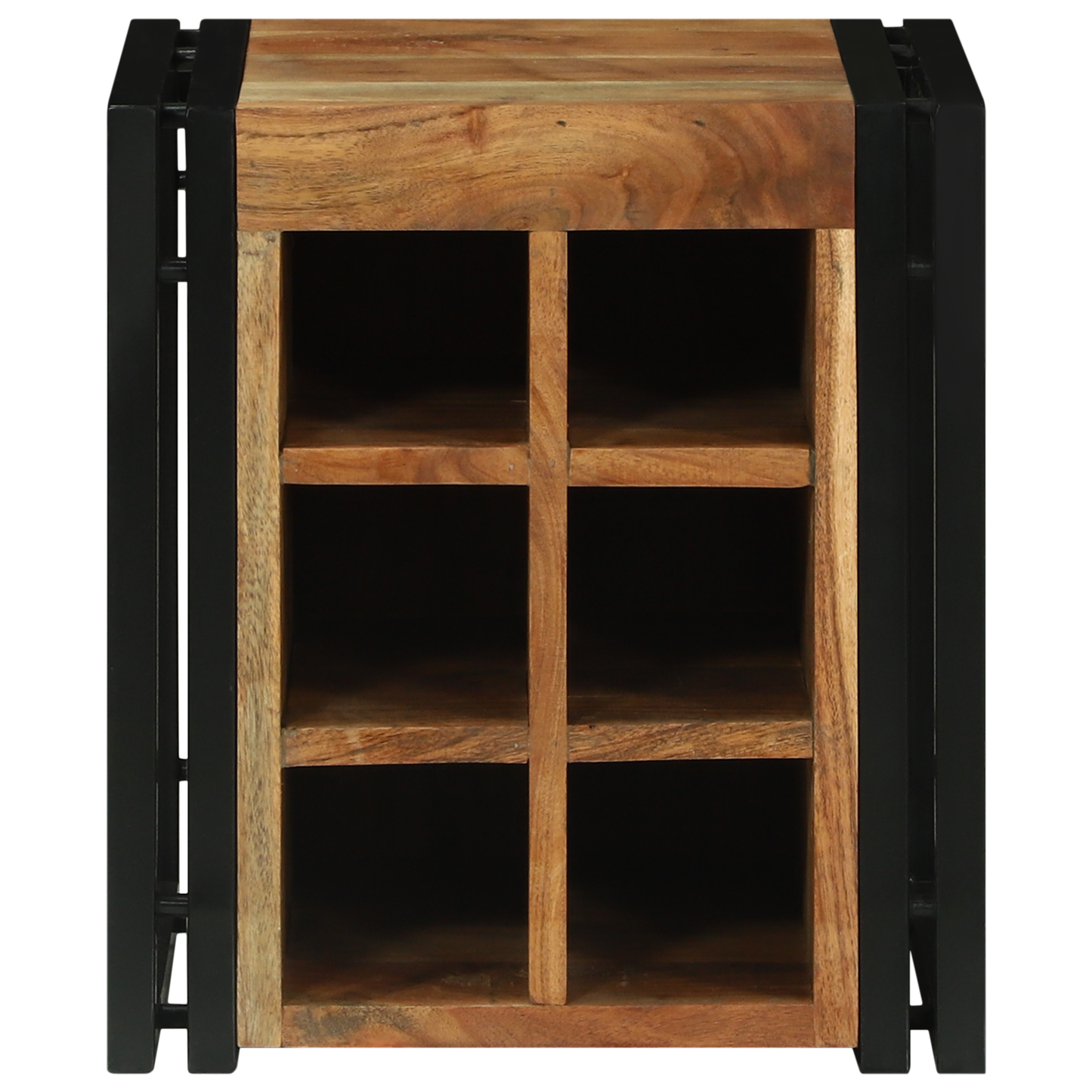 Vinstativ Vinreol 34.5x35x39 cm Massivt Akasietre