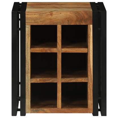 Vinstativ Vinreol 34.5x35x39 cm Massivt Akasietre