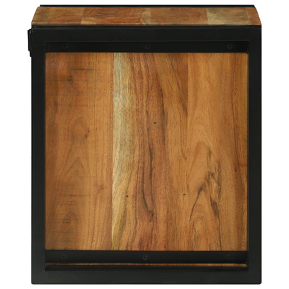 Vinstativ Vinreol 34.5x35x39 cm Massivt Akasietre