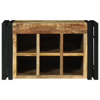 Vinstativ Vinreol 46x35x27.5 cm Solid Ru Mangotre