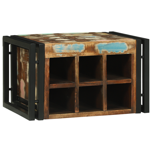 Vinstativ 46x35x27.5 cm Solid Gjenvunnet