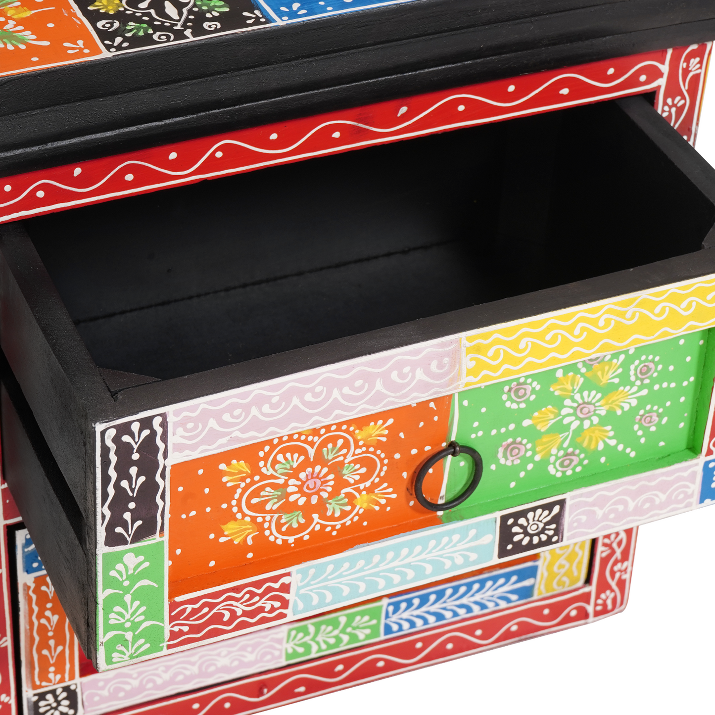 Nattbord Sengbord Tre Flerfarget 40x30x40 cm Solid Tre Mango