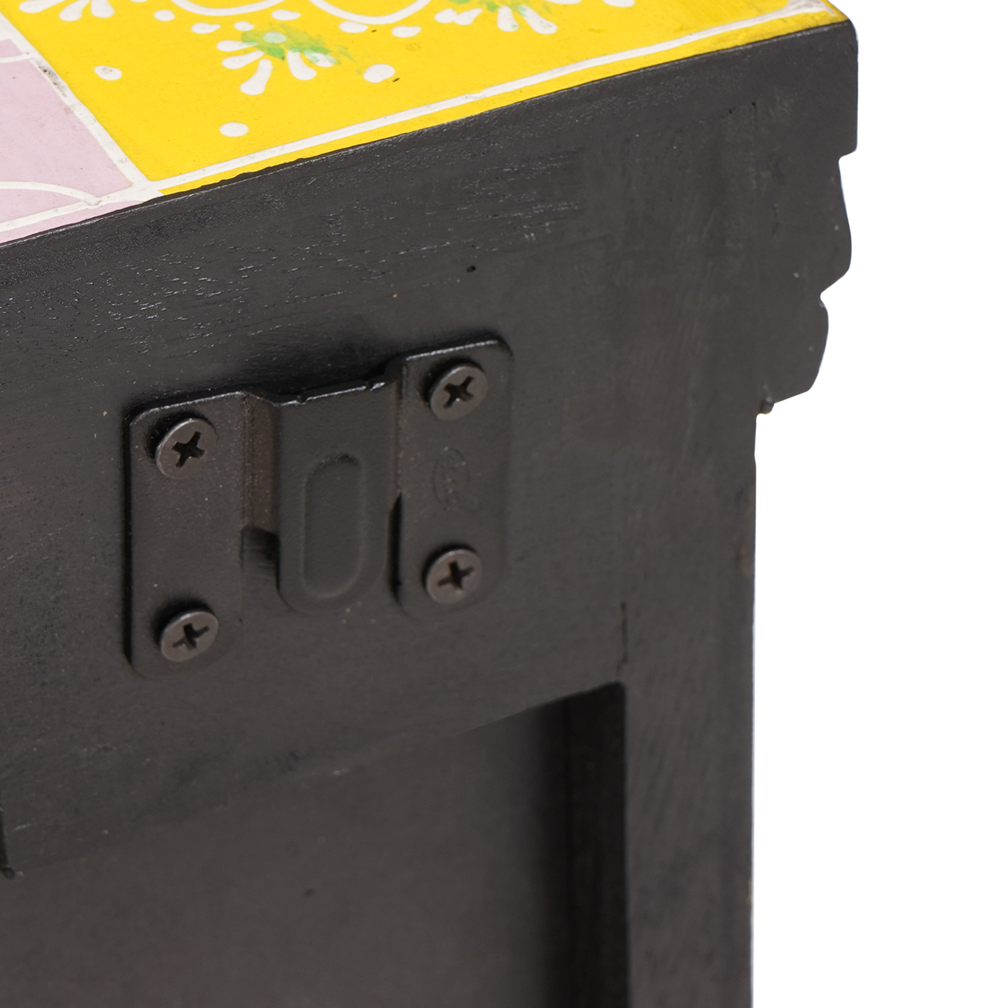 Nattbord Sengbord Tre Flerfarget 40 x 30 x 40 cm Massivt Tre med maling