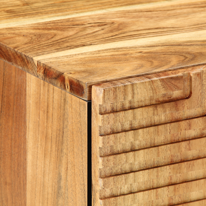 Baderomsskap Tre 62x33x58 cm Solid Akasietre