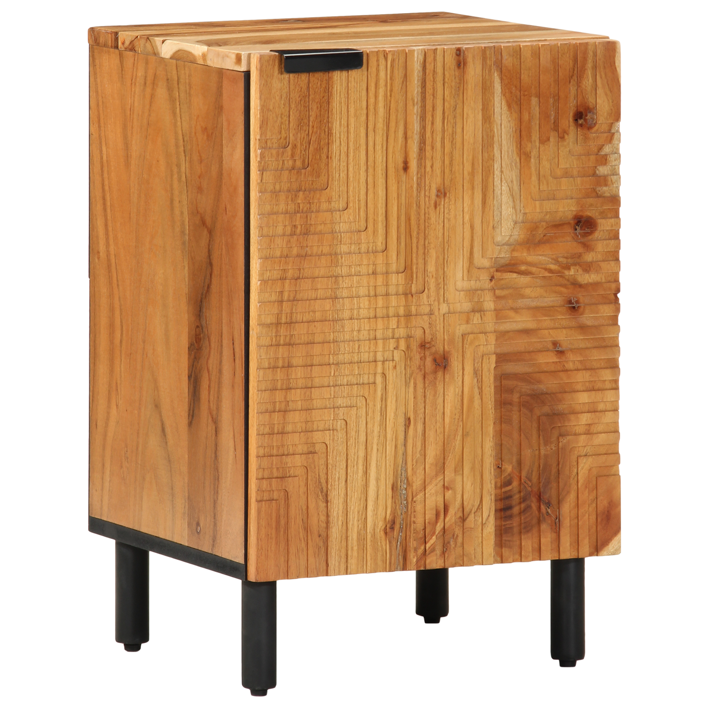 Baderomsskap 38x33,5x58 cm Solid Akasietre