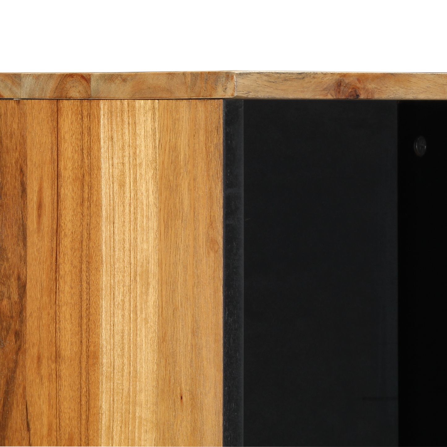 Baderomsskap 38x33x160 cm Solid Akasietre
