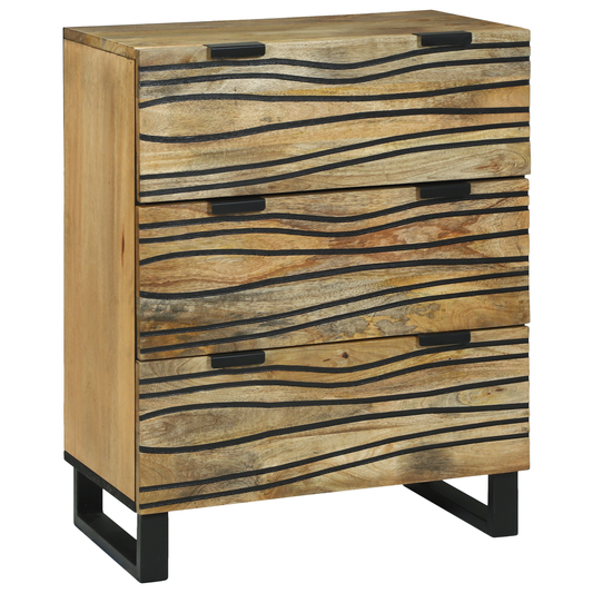 Skjenk Tre 60x33.5x75 cm Massivt Mangotre