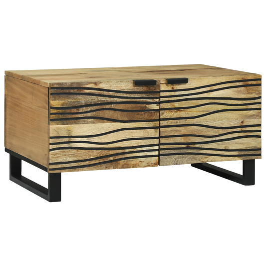 Salongbord Sofabord Tre 80x50x40 cm Massivt Tre mango
