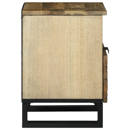 Nattbord Sengbord Tre 40x33x46 cm Massivt Tre Mango