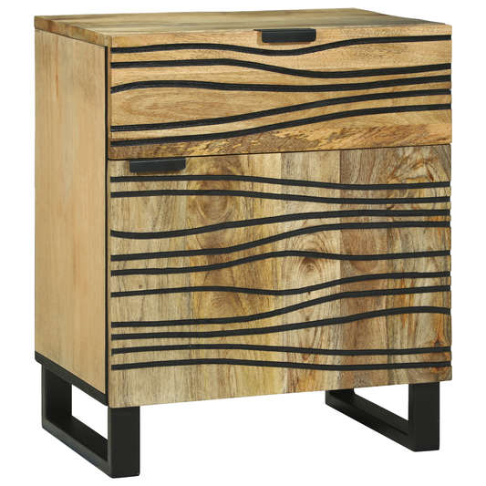 Nattbord Sengbord Tre 50x33x60 cm Massivt Mangotre