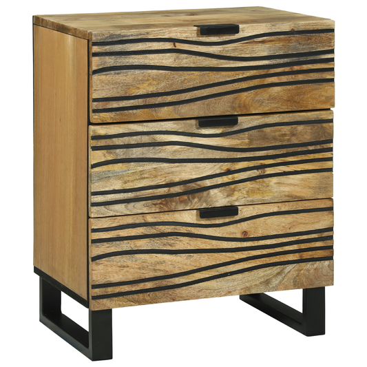 Nattbord Sengbord Tre 50x33x60 cm Heltre Mango
