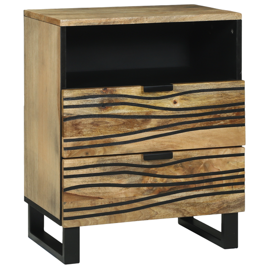Nattbord Sengbord Tre 50x33x60 cm Massivt Tre Mango