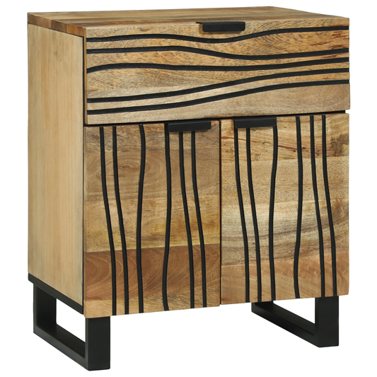 Nattbord Sengbord Tre 50x33x60 cm Solid mangotre