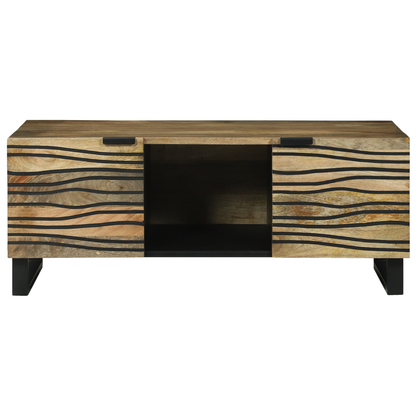Salongbord Sofabord Tre 100x54x40 cm massivt mangotre