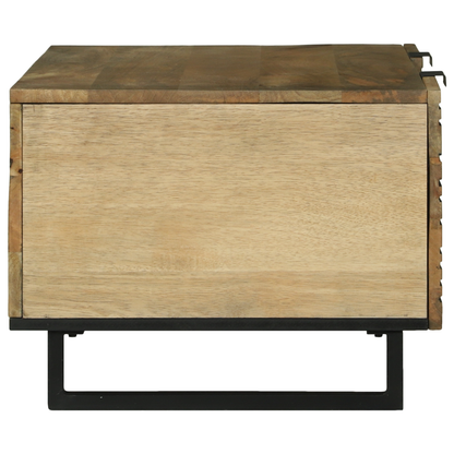 Salongbord Sofabord Tre 100x54x40 cm massivt mangotre