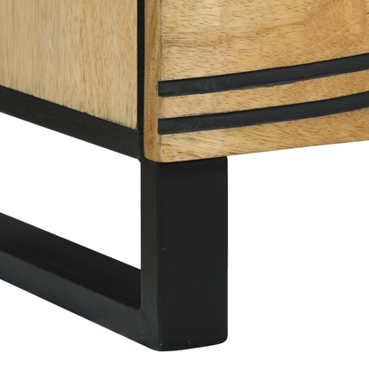 TV-Møbel Tre TV-skap 100x33.5x46 cm Solid mangotre