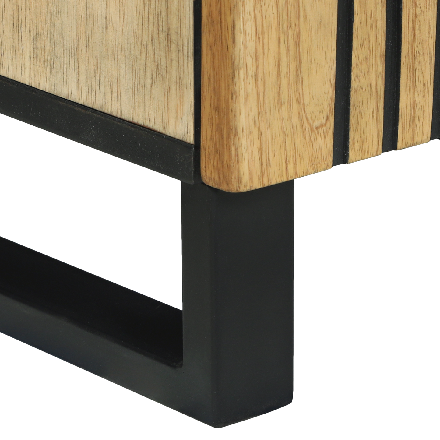 Baderomskap 38x33,5x58 cm i solid mangotre & konstruert tre