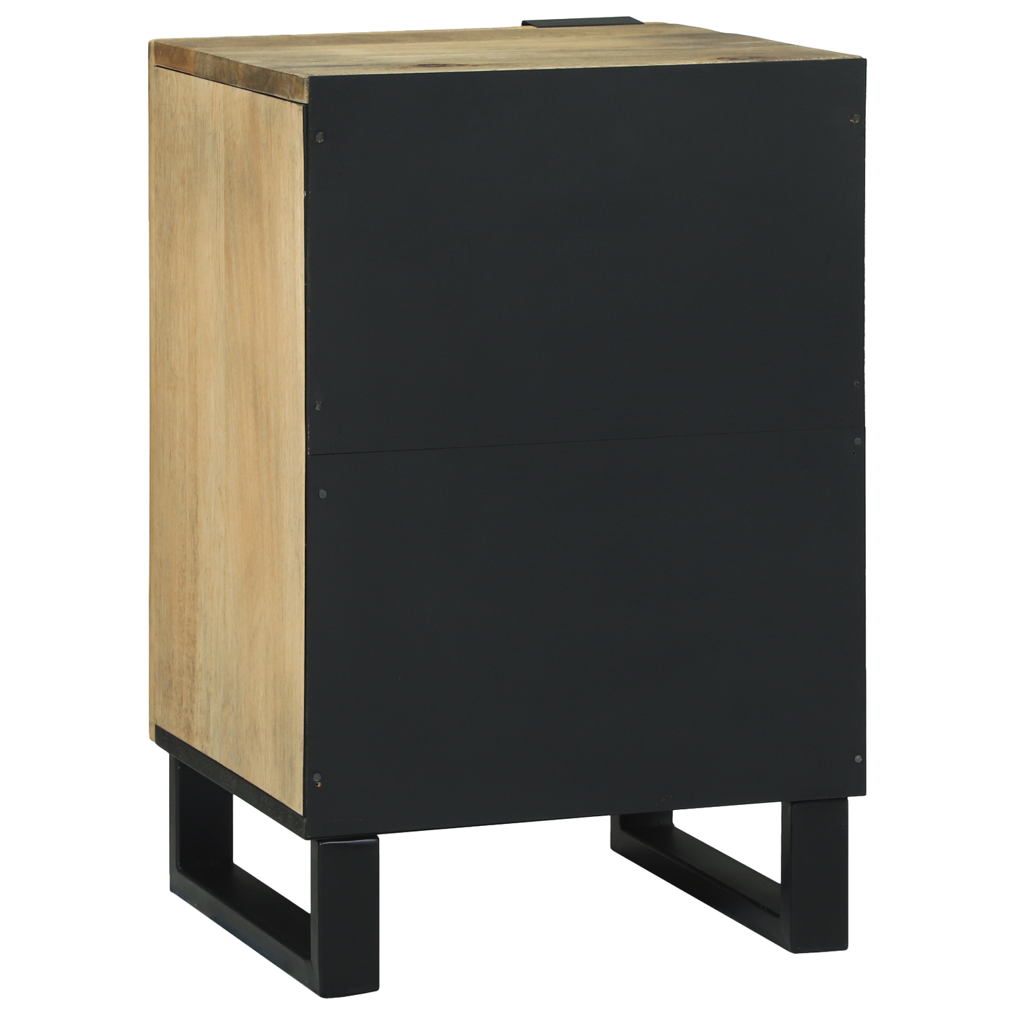 Baderomskap 38x33,5x58 cm i solid mangotre & konstruert tre