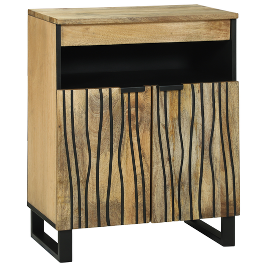 Skjenk Tre 60x33.5x75 cm Massivt Tre Mango