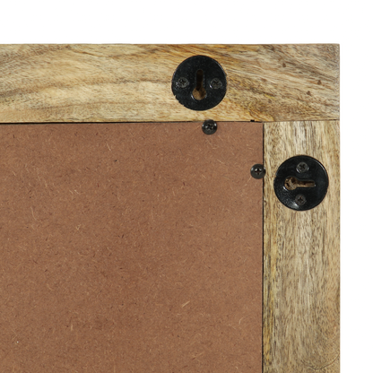 Badespeil 50 x 70 x 30 cm i solid mangotre.