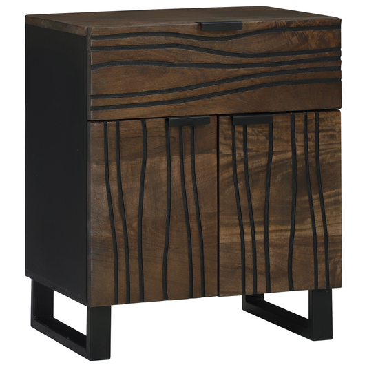 Nattbord Sengbord Tre 50x33x60 cm Solid Tre Mango