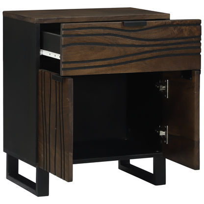 Nattbord Sengbord Tre 50x33x60 cm Solid Tre Mango
