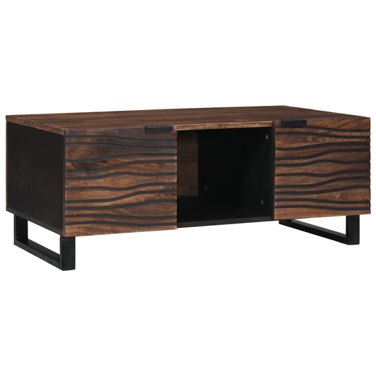 Salongbord Sofabord Tre 100x54x40 cm Solid Tre og