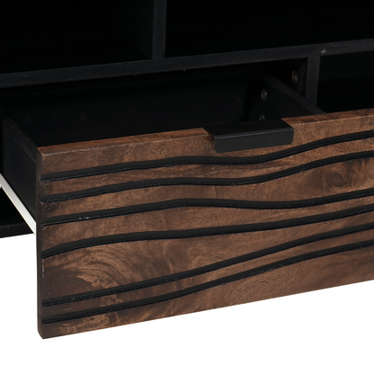 TV-Møbel Tre TV-skap 100x33,5x46 cm Solid Tre Mango