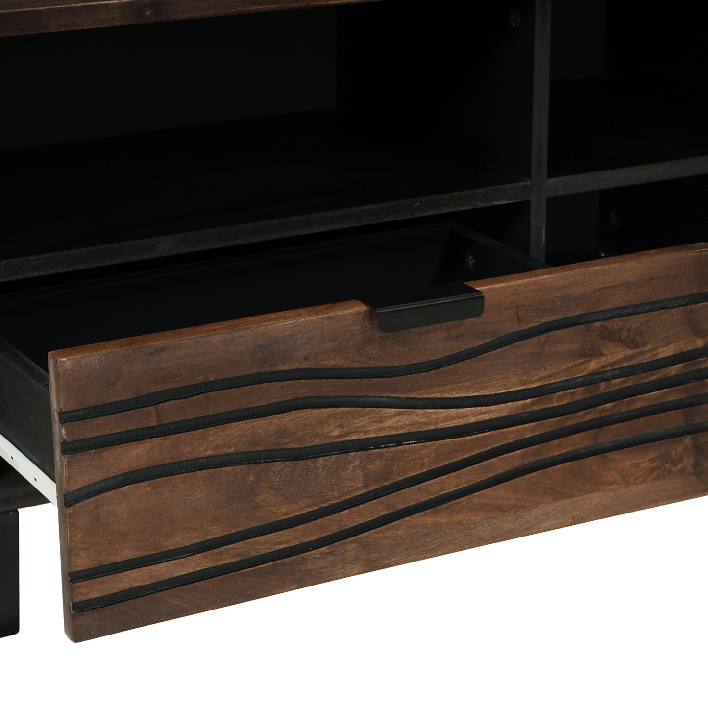 TV-Møbel Tre TV skap 80x33.5x46 cm Massivt Tre Mango &