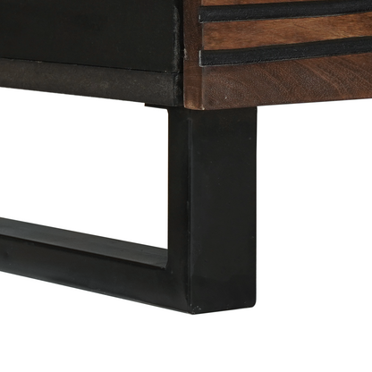 TV-Møbel Tre TV skap 80x33.5x46 cm Massivt Tre Mango &