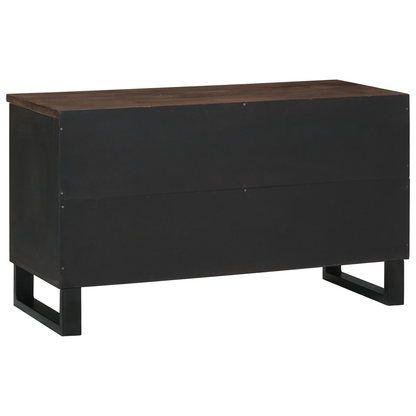 TV-Møbel Tre TV skap 80x33.5x46 cm Massivt Tre Mango &