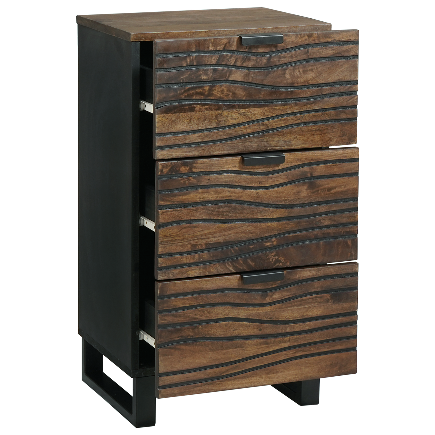 Sidebord Tre 40x33,5x75 cm solid mango-tre
