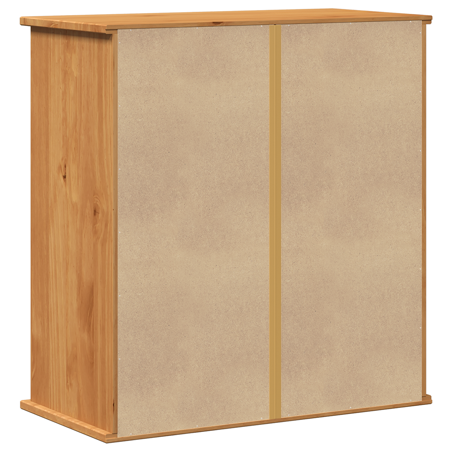 Baderomsskap med lagring Honningbrun 67.5 x 34 x 71.5 cm