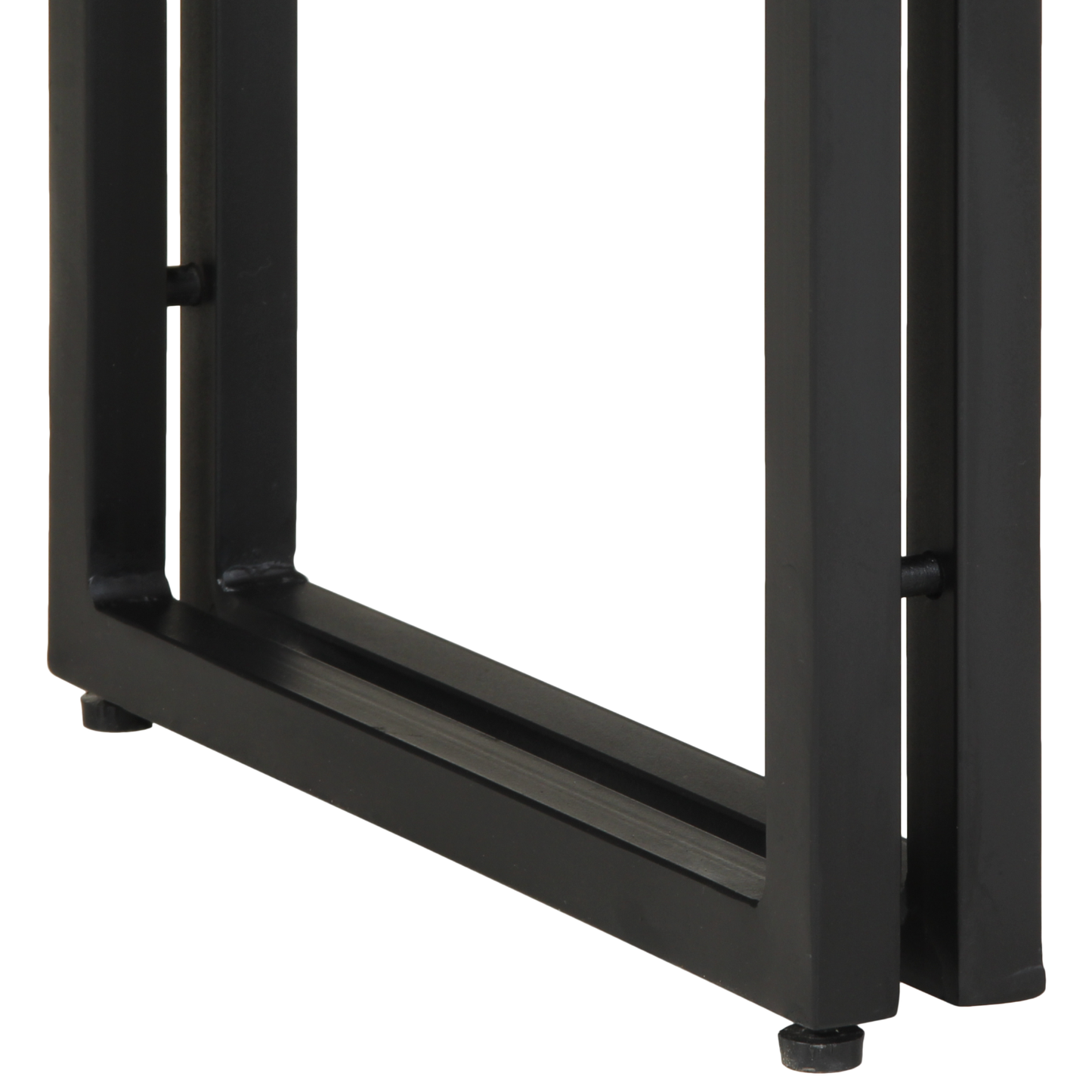 Sidebord Tre Flerfarget 120x33x75 cm Solid Gjenvunnet Tre&Metall