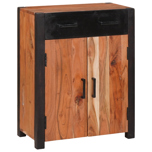 Skap Brun 55 x 30 x 75 cm heltre akasie
