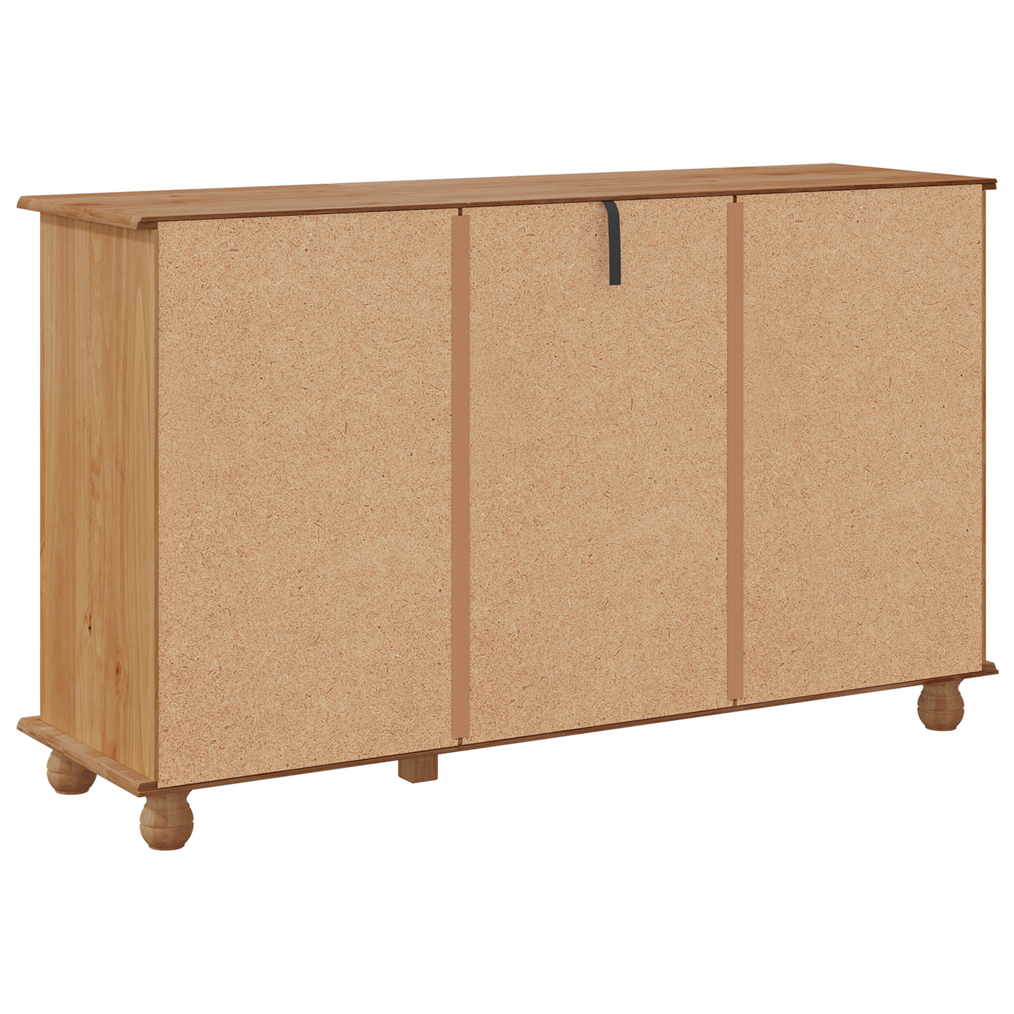 Skjenk Tre "ASKIM" 133,5x40x79 cm Massivt Furutre