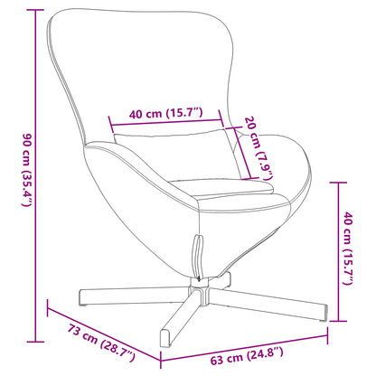 Lenestol Grå Mørkegrå Egg Stol Krøllete Ull-lignende Stoff