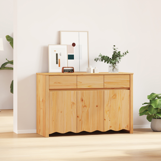Skjenk Tre "DRAMMEN" 114x43x75,5 cm Solid Tre Furu
