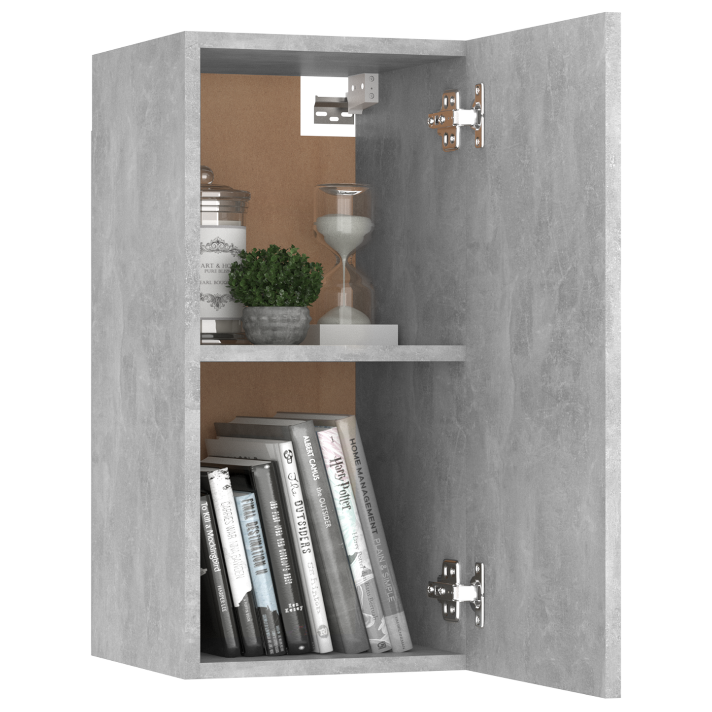 | TV-skap | 2 pcs Betonggrå 30.5 x 30 x 60 cm Konstruert tre