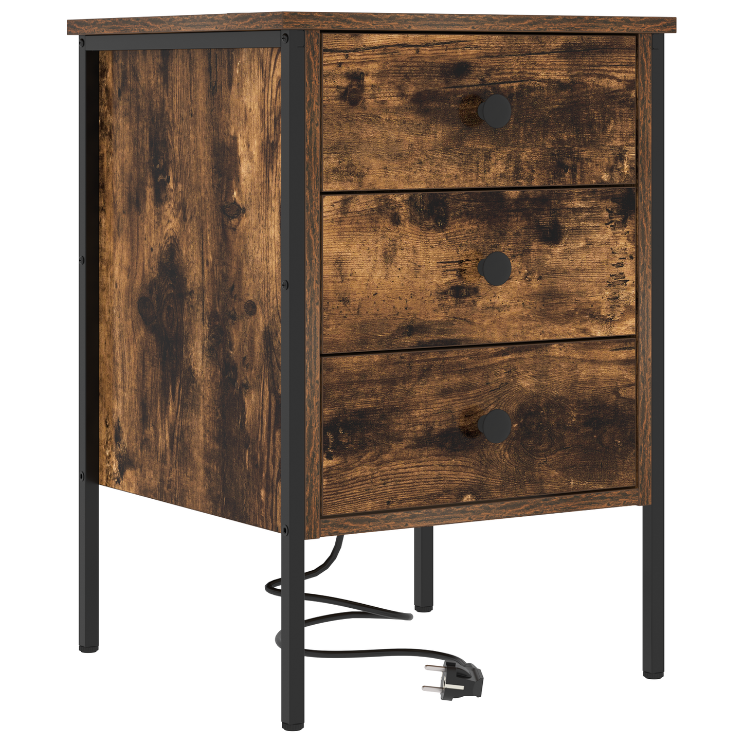 Nattbord Sengbord Røkt Eik 42 x 41 x 61 cm