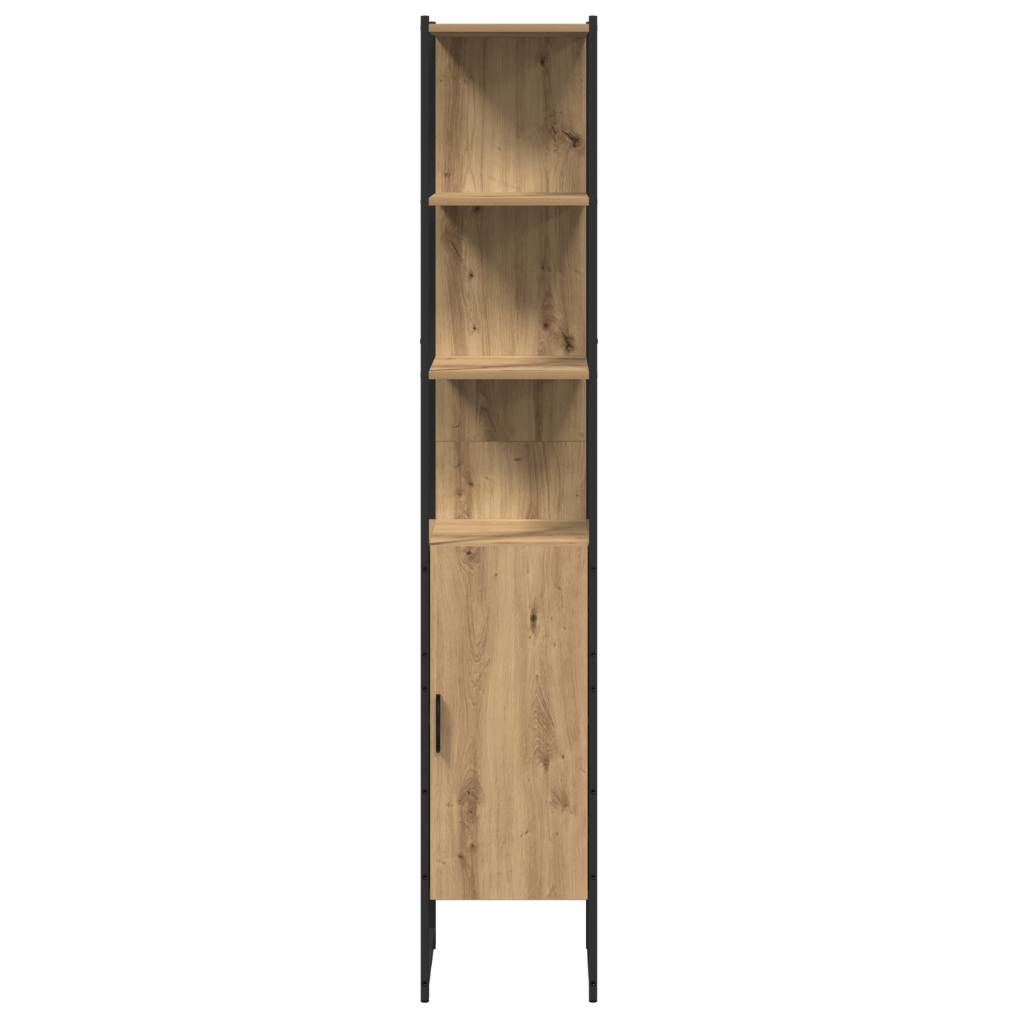 Baderomskap i Artisan Eik 33x33x185,5 cm Konstruert Tre